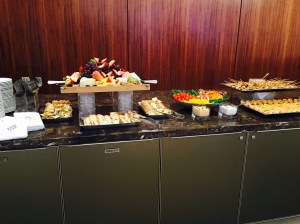 The spread at a BC Law Admitted Students reception