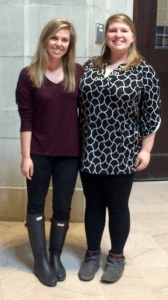 Meghan and Katie, 3L instructors for the environmental law course