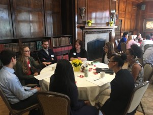 Panel of alumni and students