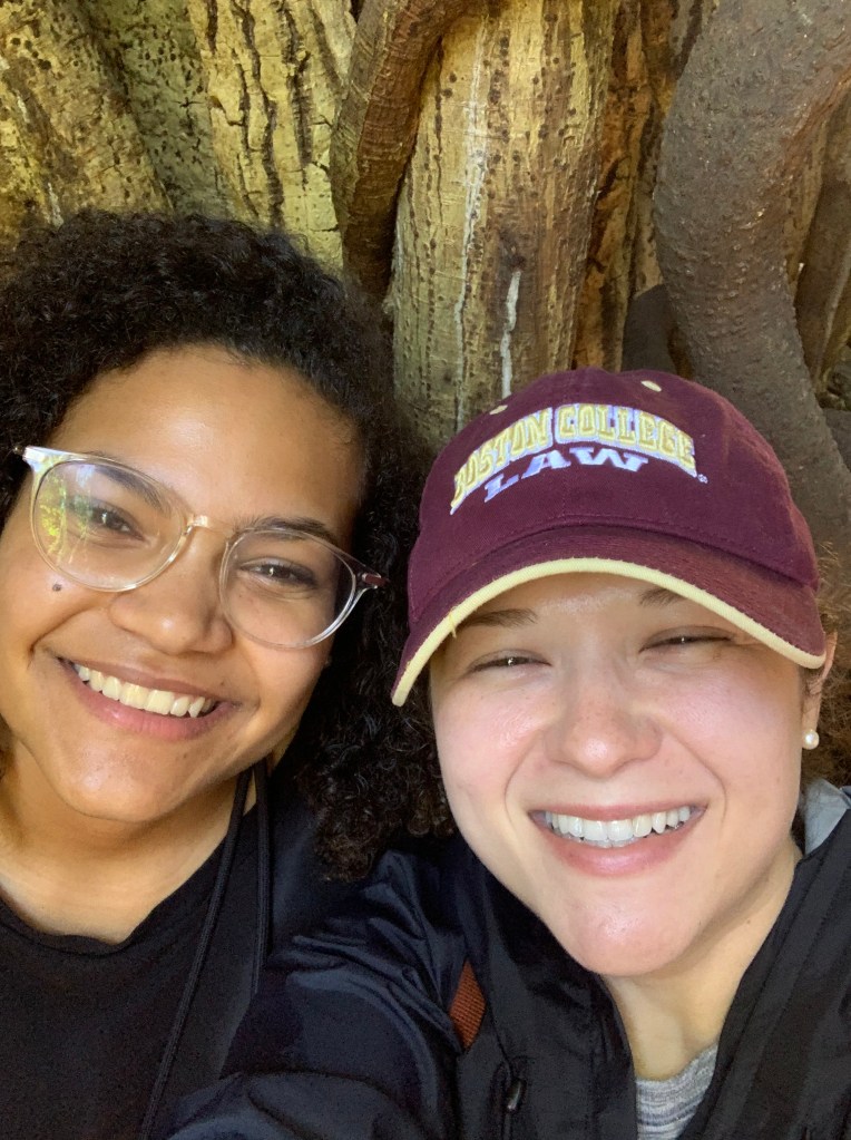 Nadia Bouquet and me at the Curi Cancha Wildlife Refuge in Monte Verde, Costa Rica during our trip in March, 2020