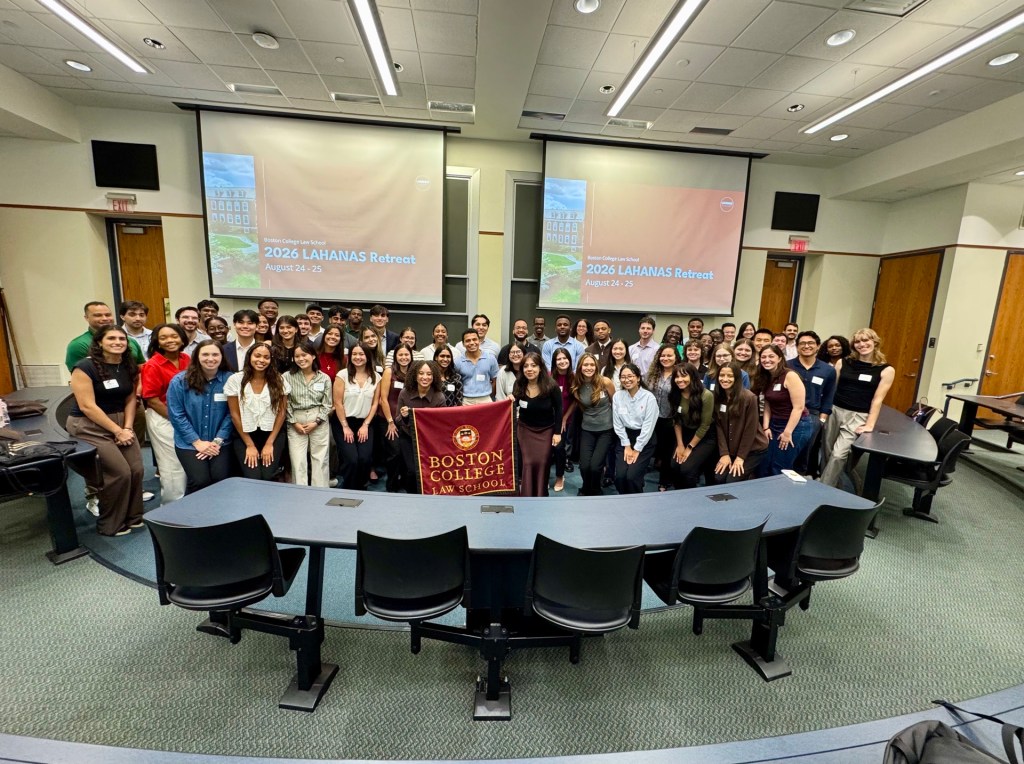 Photos of students at the 2026 LAHANAS retreat