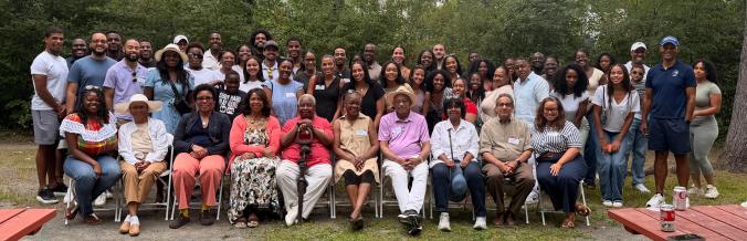 Members of BLSA and BAN at the 2026 welcome event.